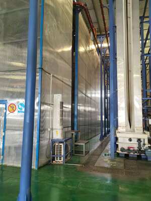 High-performance Pre-treatment  System Aluminum Profiles Vertical Powder Coating Line