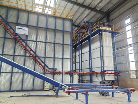 Hot Sale High-performance Aluminum Profiles Vertical Powder Coating Line