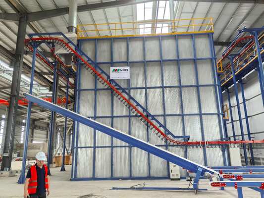 Intelligent Aluminum Profiles Vertical Powder Coating Line