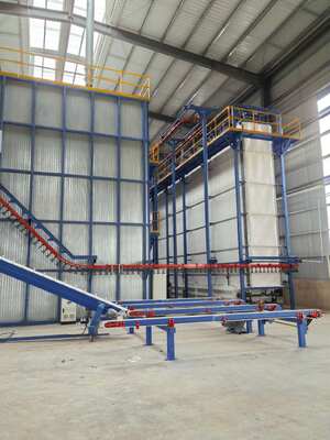 Reverse  Osmosis  Pure Water Rinsing Aluminum Profiles Vertical Powder Coating Line
