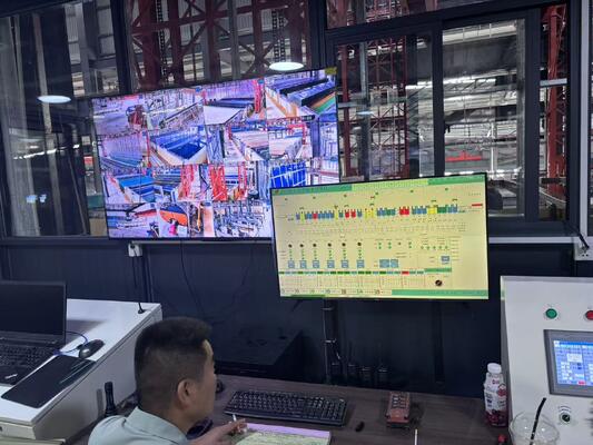 Central Control System Vertical Anodizing Production Line for Aluminum Profiles