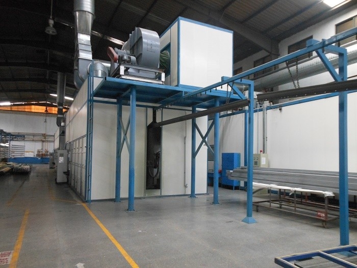 Aluminum Profile Colour Coating Line Horizontal Fluorocarbon Coating System