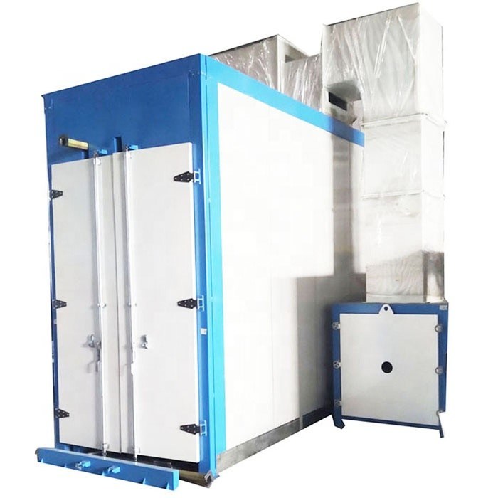 steel door/fence/pipe surface finish electrostatic powder coating oven