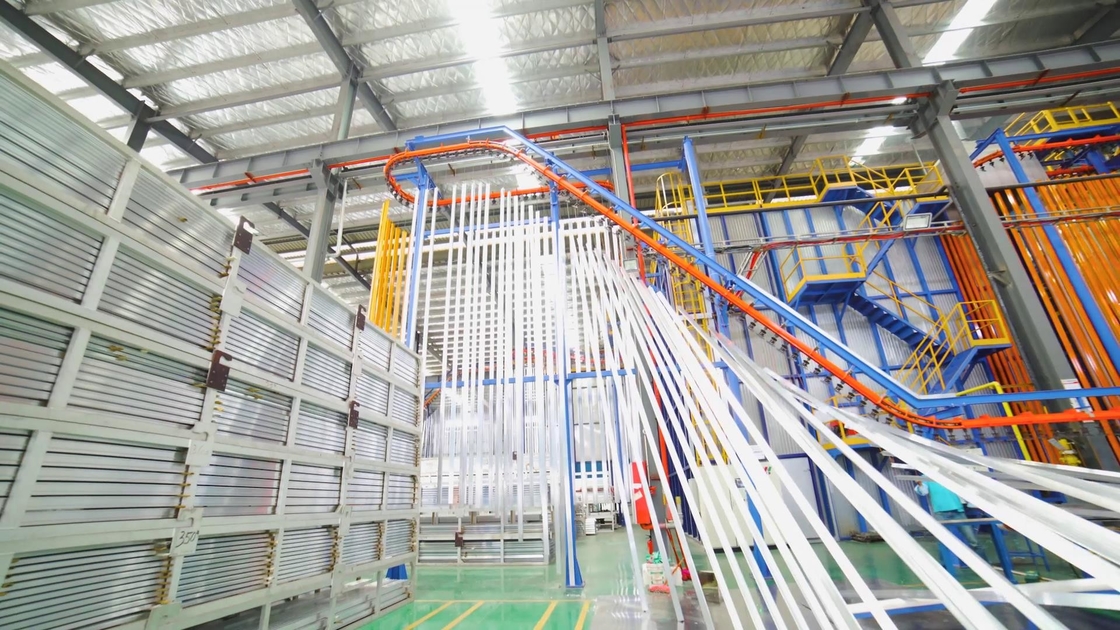 Metal Powder Coating Line System With Stainless Steel Powder Coating Booth