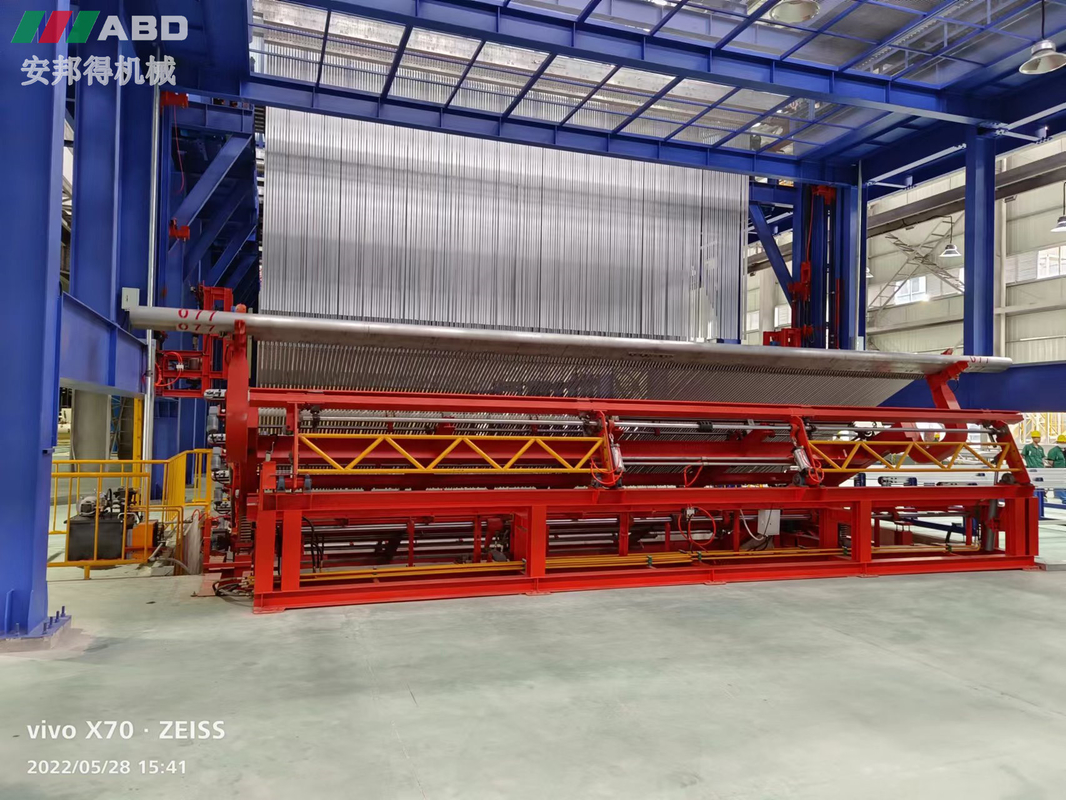 Anodizing Vertical Production Line Aluminium Profiles Surface Treatment Equipment