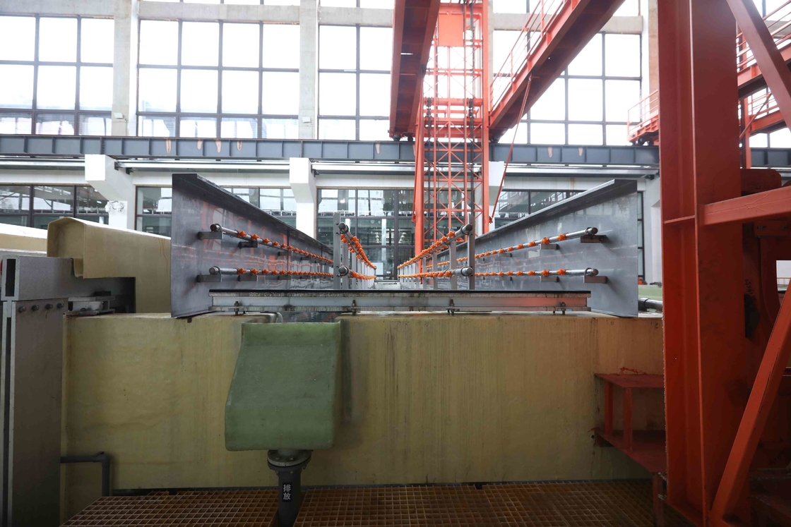 Aluminium Profiles Anodic Anodizing Upper Computer Control System Vertical Anodizing Production Line