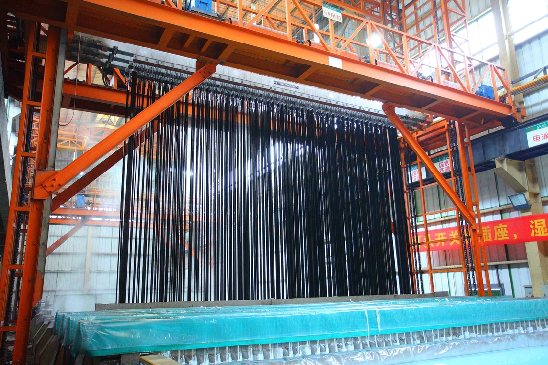 Customized Capacity  Constructure Configuration Anodizing Production Line for Aluminium Profiles