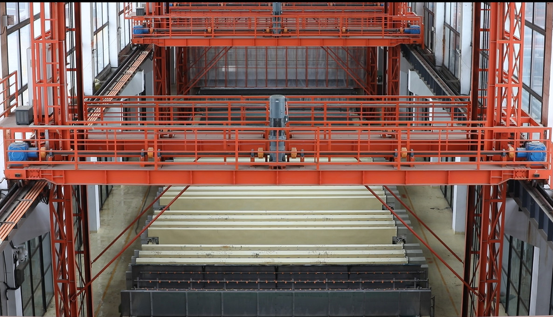 Multiple Processing Coloring Tank Anodizing High-Capacity Aluminium Profiles Horizontal Anodizing Production Line