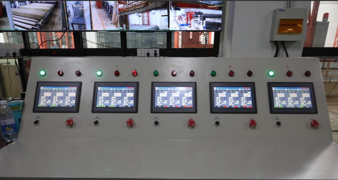 380V High-Capacity Computer Control Full-automatic Aluminium Profiles Verticall Anodizing Production Line