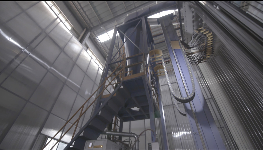 2025 Hot Sale Vertical Powder Coating Line For Aluminium Profile