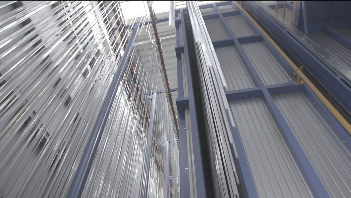 Australia Full-automatic Vertical Powder Coating Production Line In Construction Projects