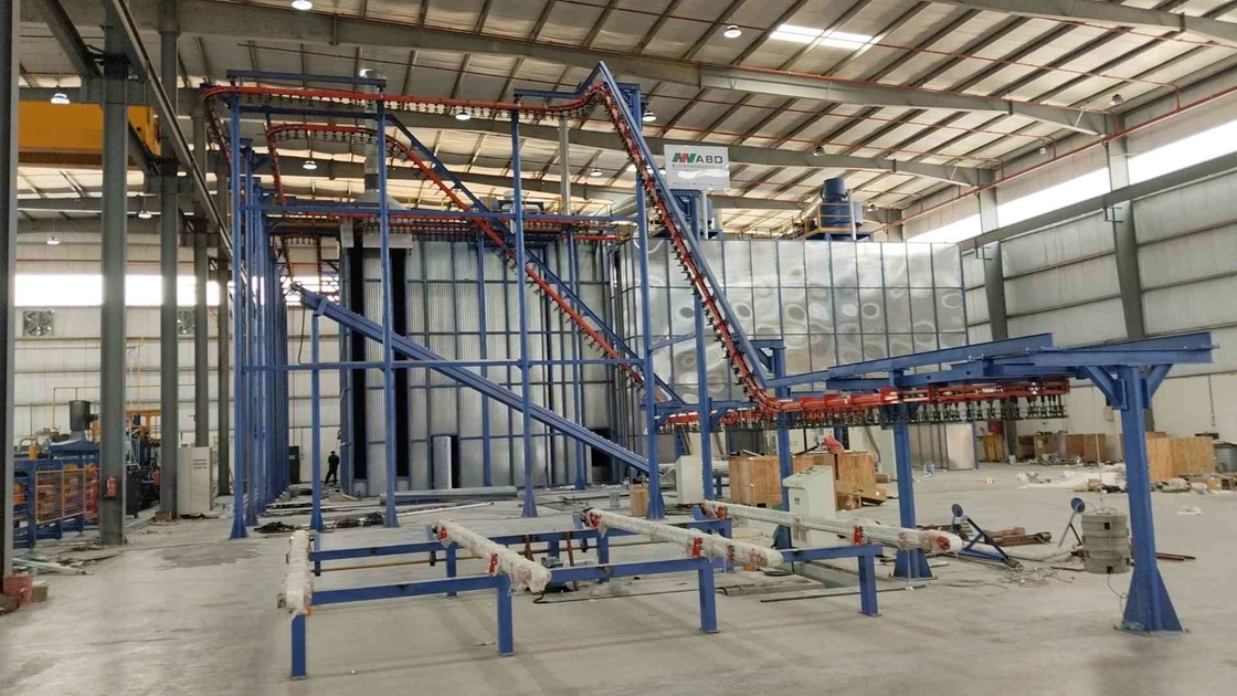 Full-automatic Pure Water Rinsing Pre-treatment System Surface Treatment Equipment of Aluminium Profiles Customized