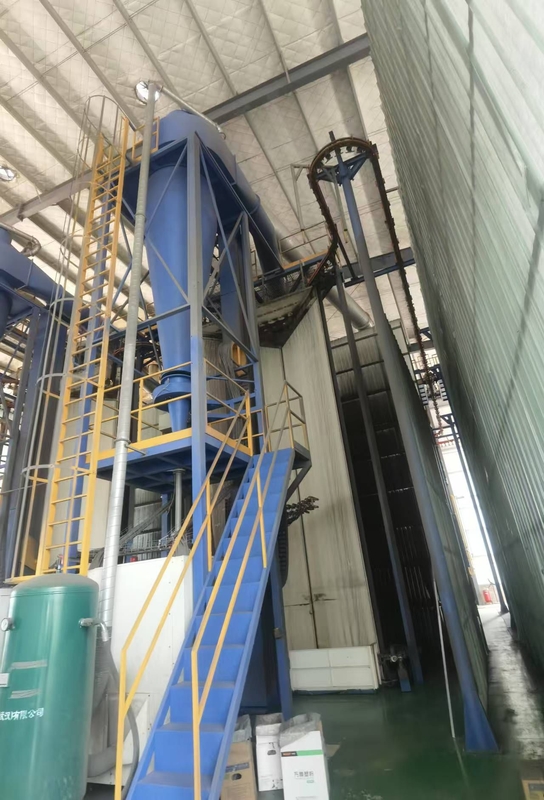 Innovative Vertical Powder Coating Line for Aluminum Profiles Streamlined Process for Superior Coating Performance