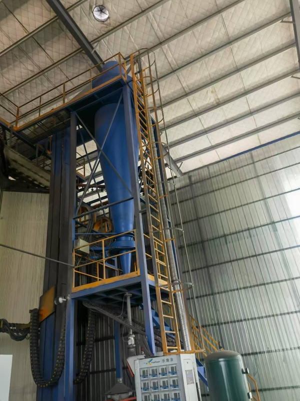Vertical Powder Coating Line for Aluminium Profiles - Automatic High Productivity