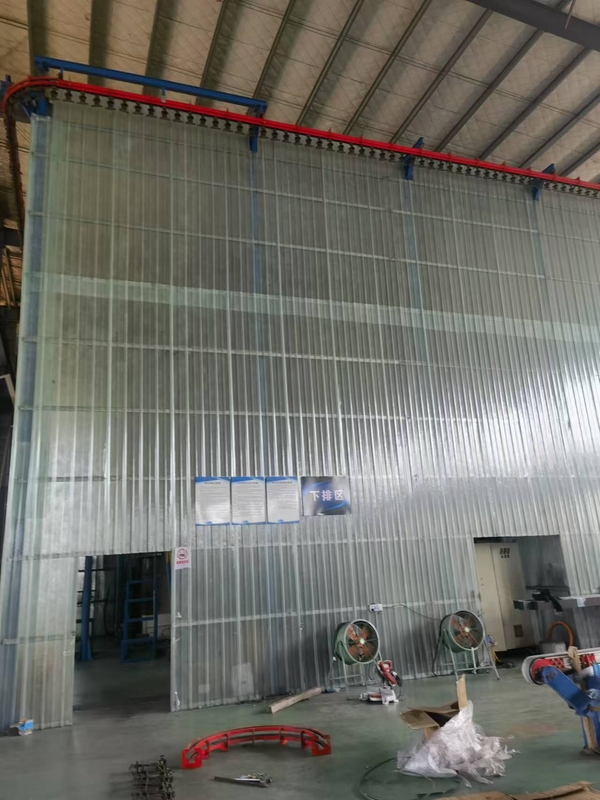 Vertical Powder Coating Line for Aluminum Profiles Full-Automatic