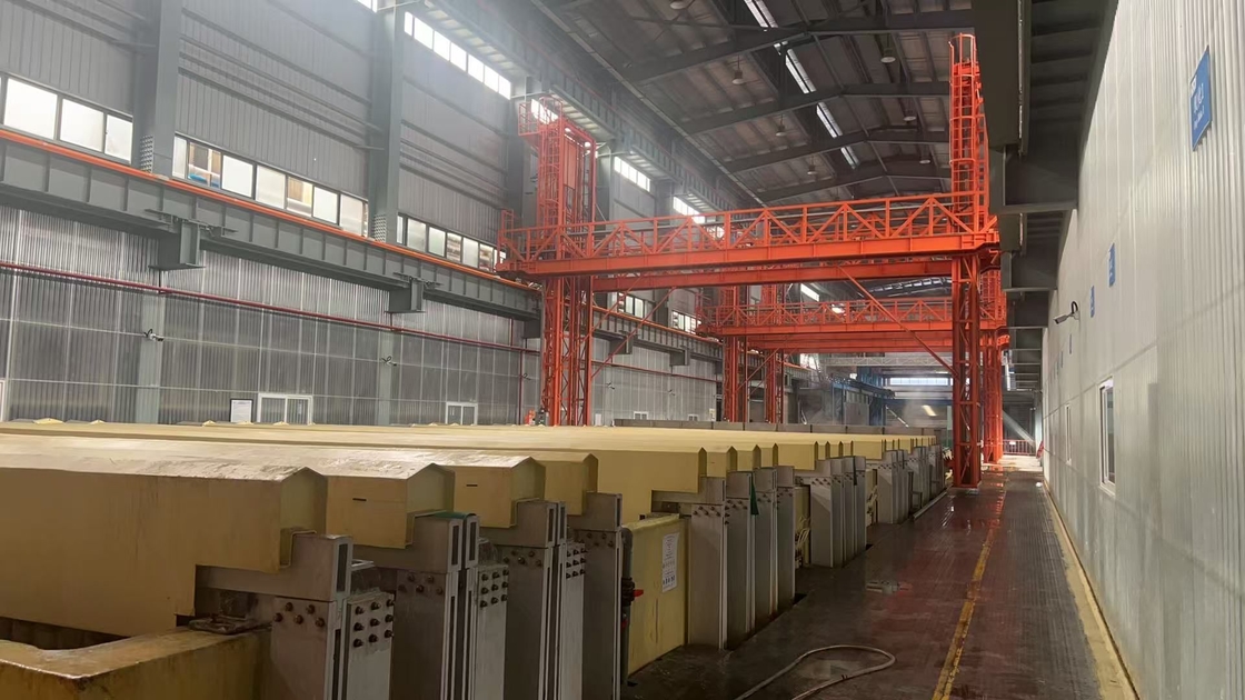 Multiple Electrical Cabinet Profiles Surface Treatment Vertical Anodizing Production Line