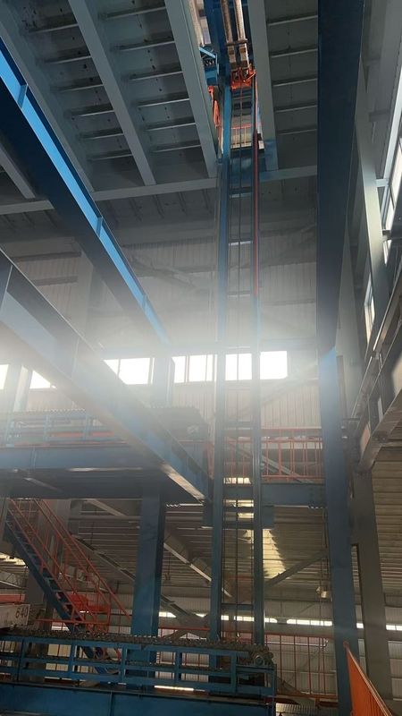Electrophoresis  Curing Aluminium Profiles Surface Treatment Vertical Anodizing Production Line
