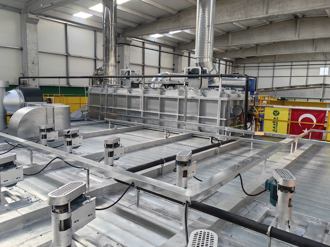 Energy- Vertical Powder Coating Line for Aluminum Profiles with Three-Phase Voltage Options