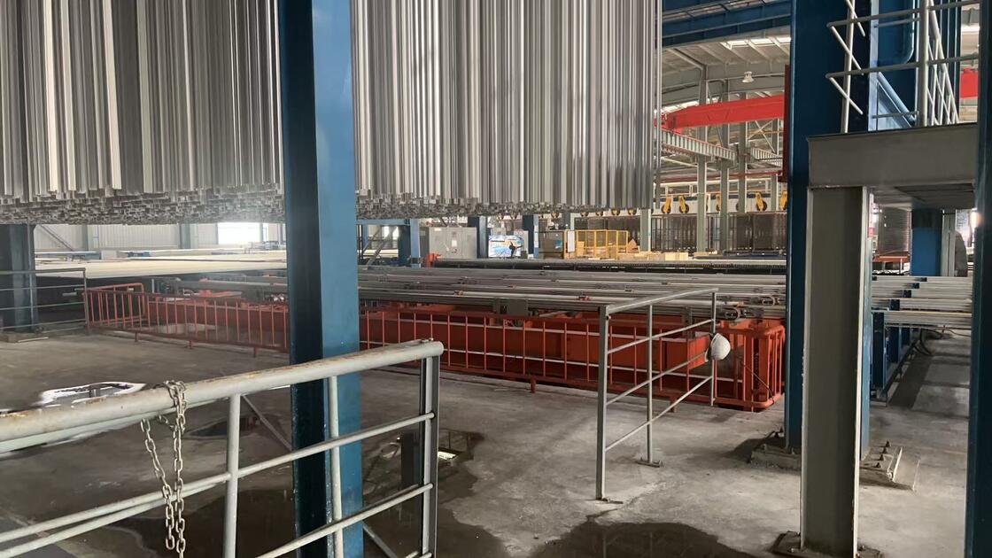 Loading Accumulation Conveying Vertical Anodizing Production Line for Aluminum Profiles