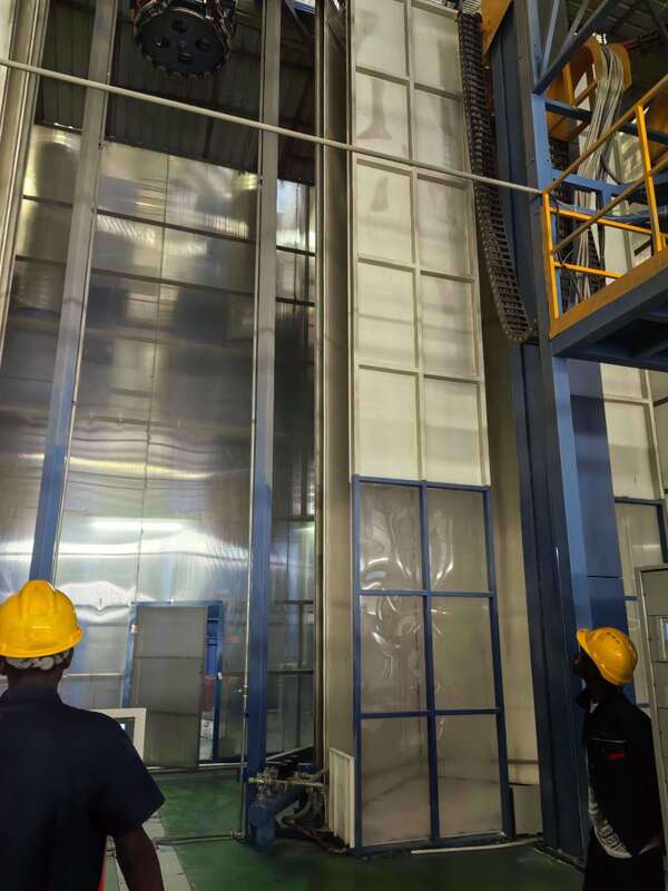Customized Performance and Cost Aluminum Profiles Vertical Powder Coating Line