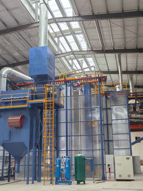 Customized Cost Aluminum Profiles Vertical Powder Coating Line