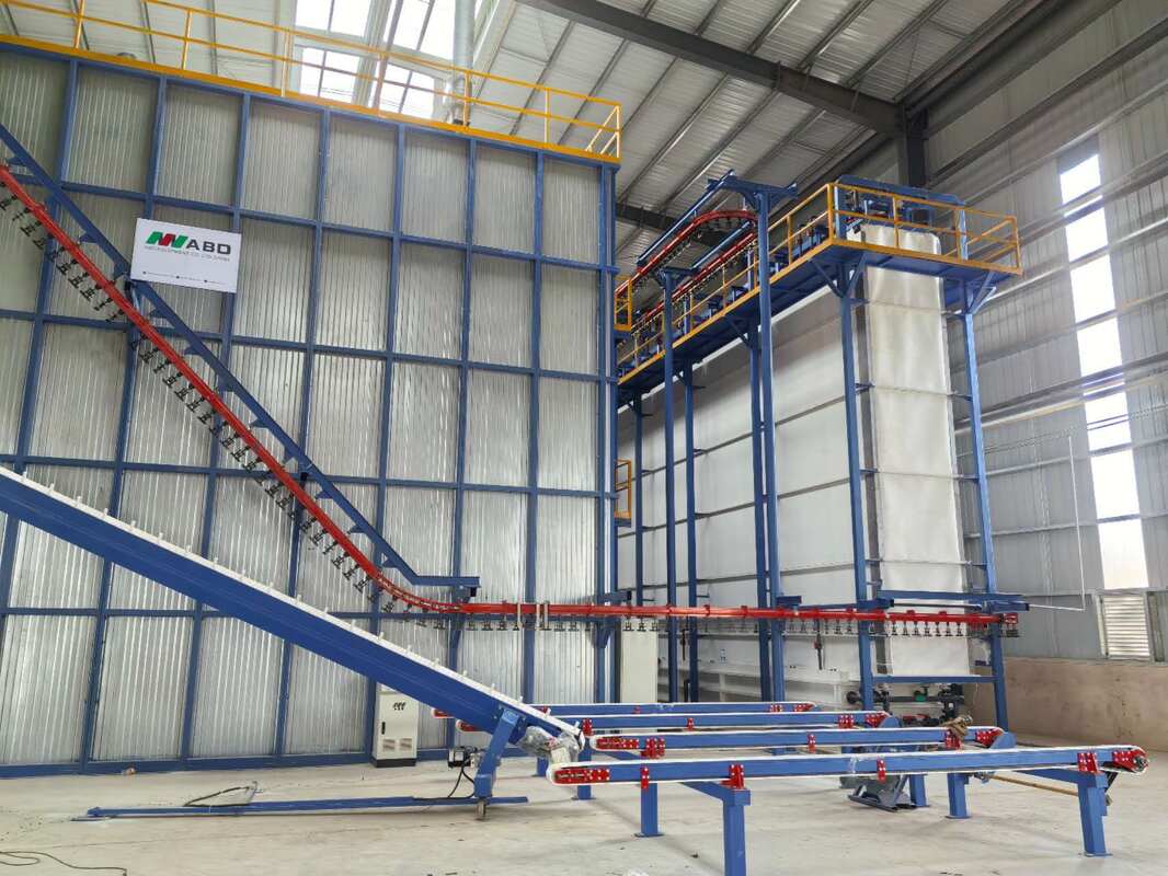 Hot Sale High-performance Aluminum Profiles Vertical Powder Coating Line
