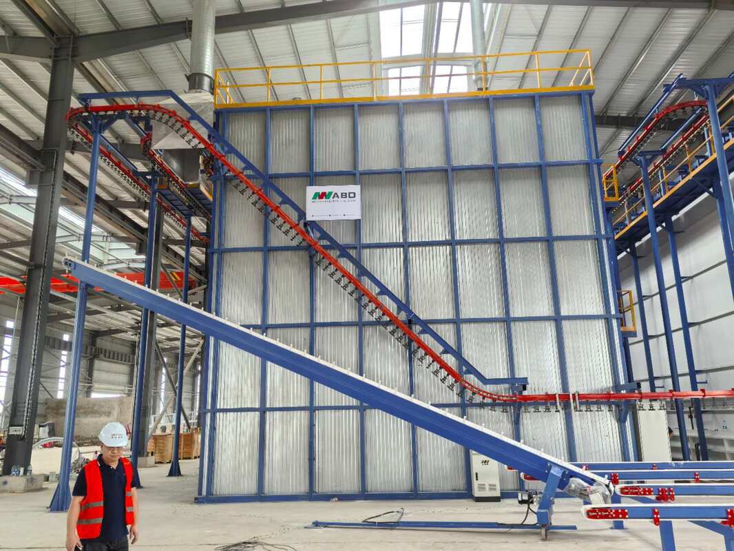 Intelligent Aluminum Profiles Vertical Powder Coating Line