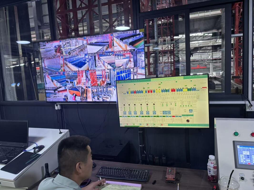 Central Control System Vertical Anodizing Production Line for Aluminum Profiles