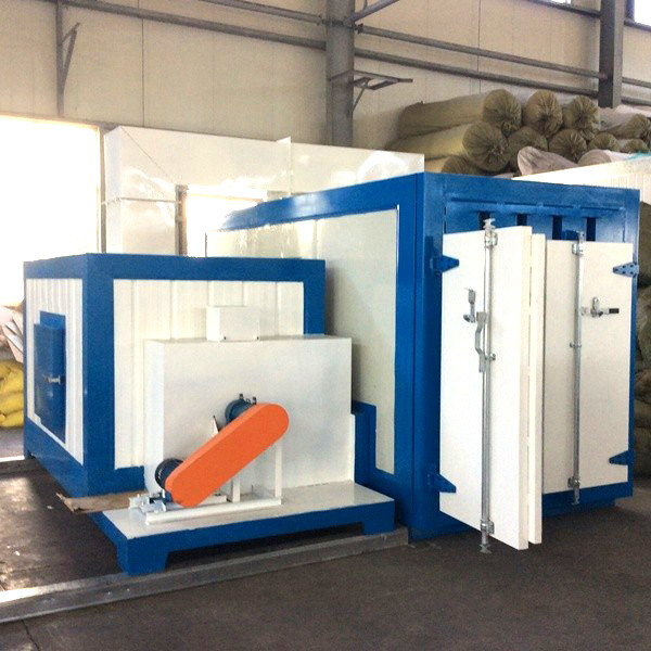 Temperature Blower Oven Powder Coating System For Steel Pipe ABD