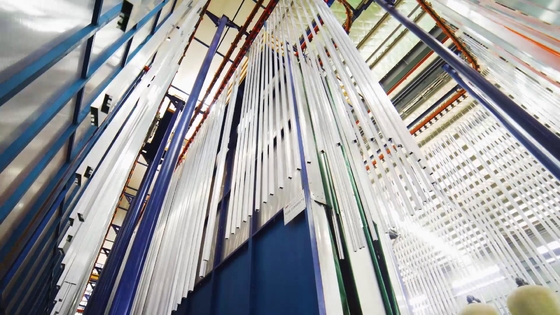 Aluminum Profile Vertical Spray Automatic Powder Spraying Coating Line