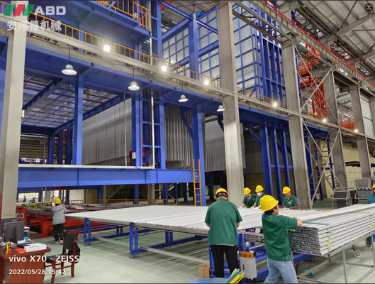 High-Performance Multiple Electric Cabinet Vertical Anodizing Production Line For Aluminum Surface Treatment ABD Equipment